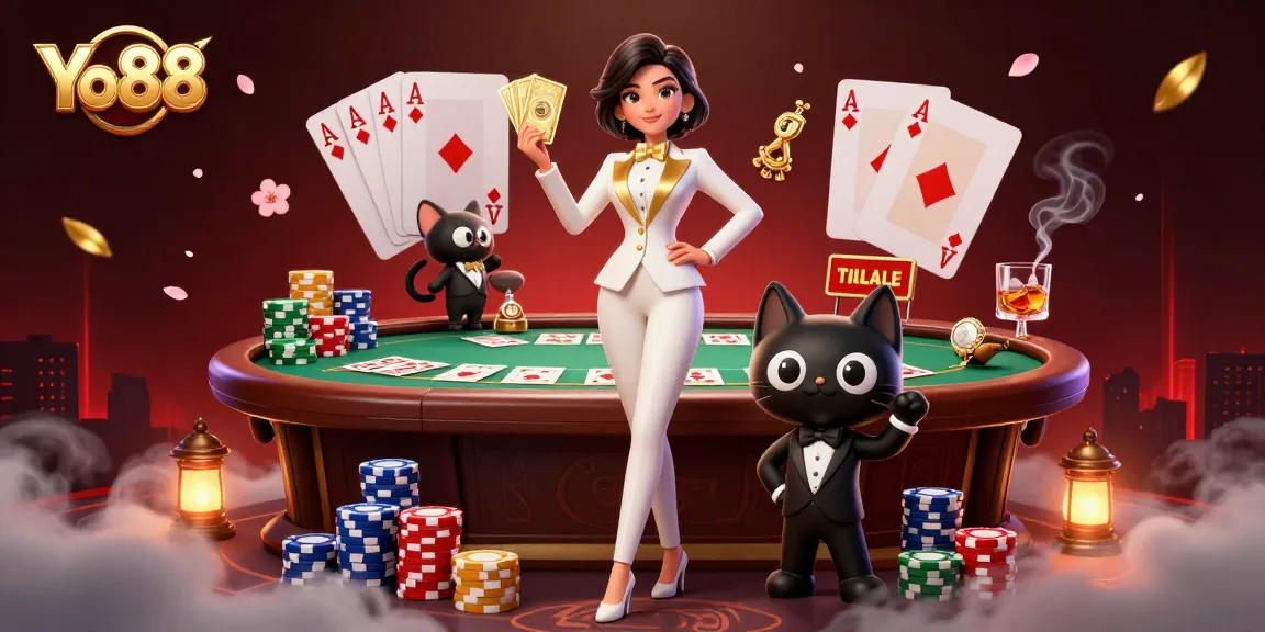 Experience Yo88 with vibrant poker action and glamorous 3D characters elevating your game.
