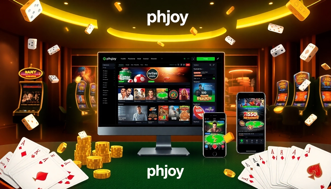 Experience the thrill of sports betting with phjoy, featuring dynamic gaming options and a luxurious interface.