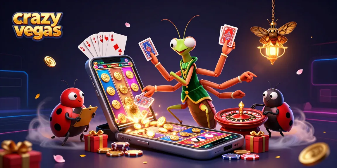 Experience the thrill of online gaming at crazyvegas with high-stakes slots and vibrant casino action.