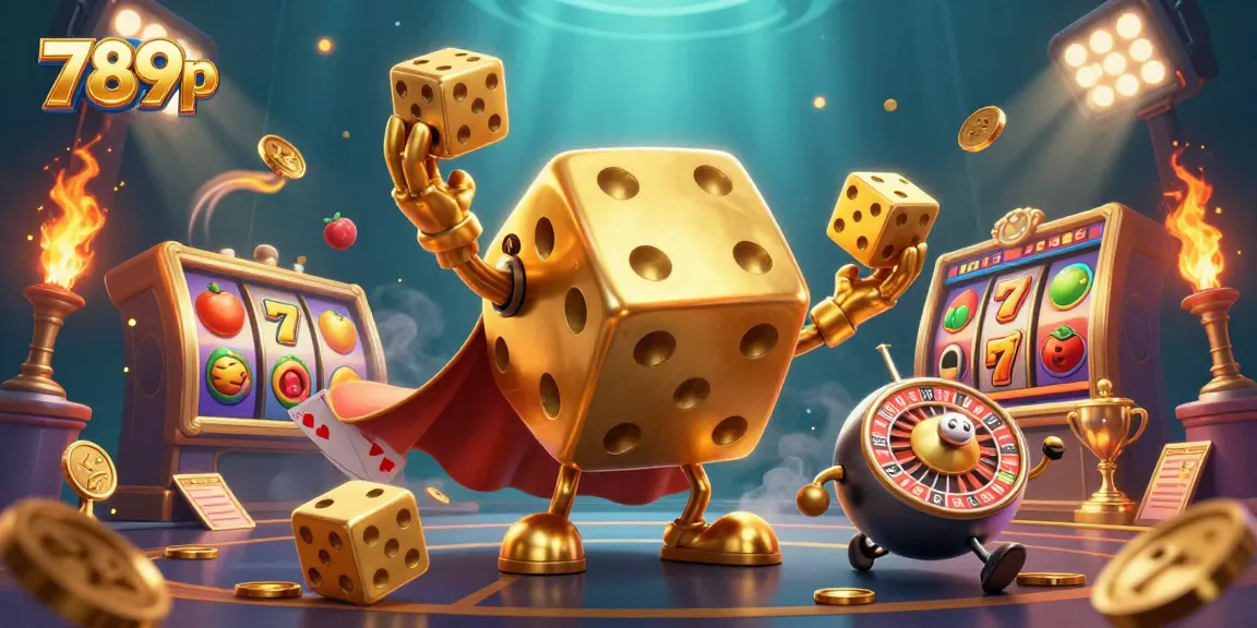 Spin the reels of 789p with our dynamic golden dice golem and thrilling gaming elements!