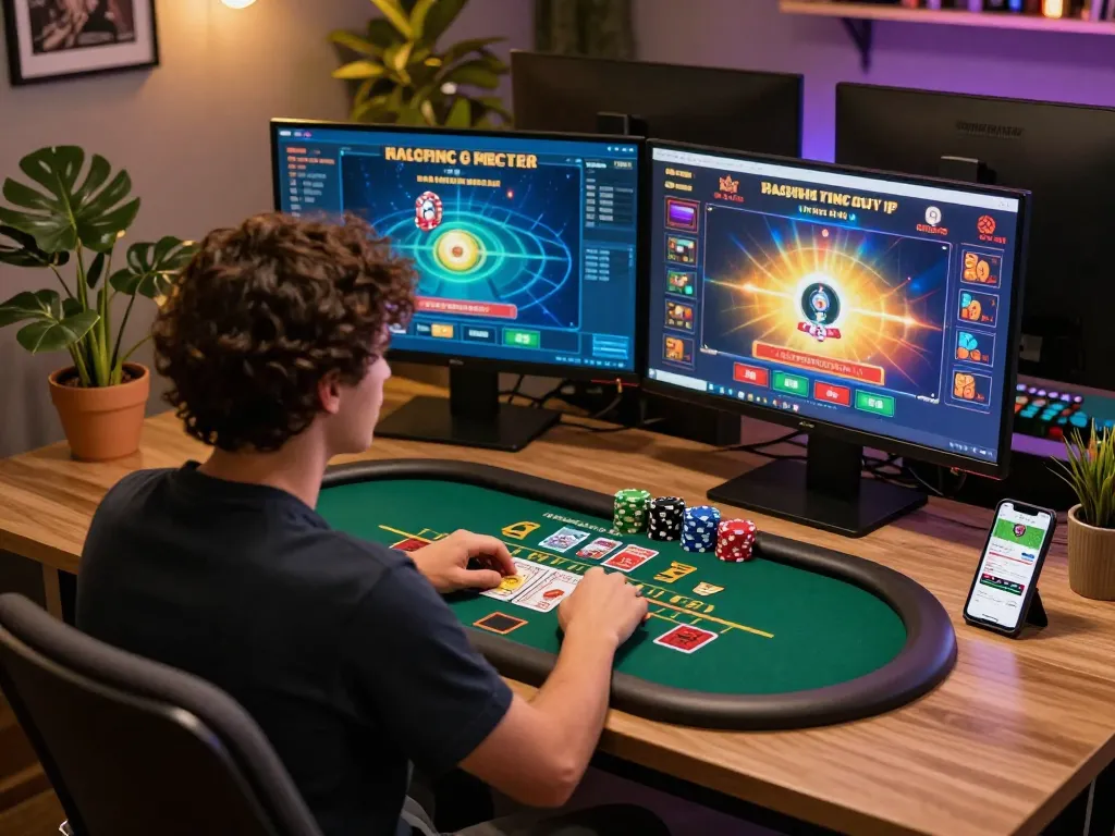 Experience thrilling gameplay at bet88i with a dynamic online gaming setup featuring live dealer blackjack.