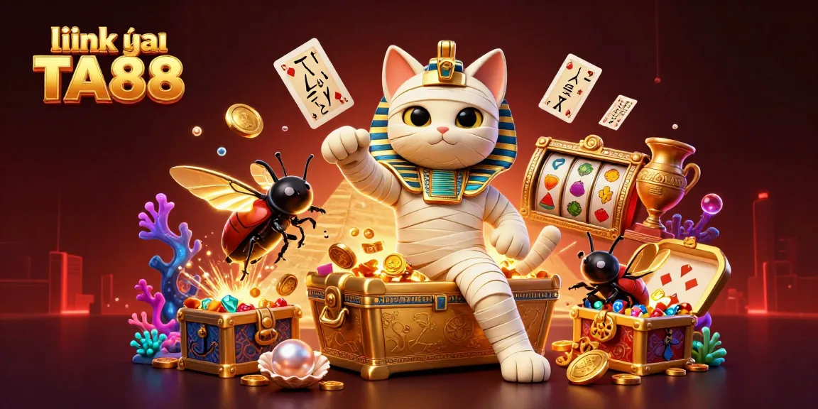 Experience immersive gaming with link vào TA88 in a vibrant, dynamic casino illustration.