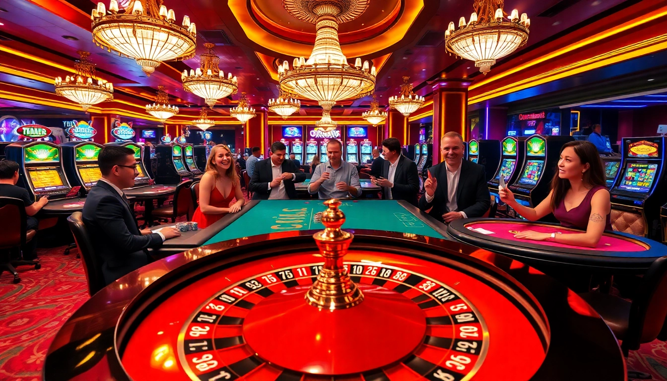 Experience the thrill of gambling at go999.it.com with lively casino tables and players.