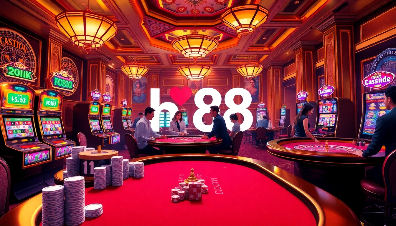 Experience the excitement of hb88 casino with vibrant games and engaging players.