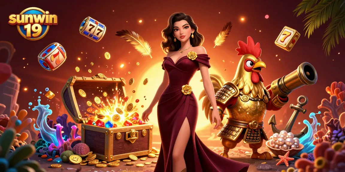 Experience thrilling gaming adventures with sunwin 19, featuring captivating characters and dynamic casino elements.