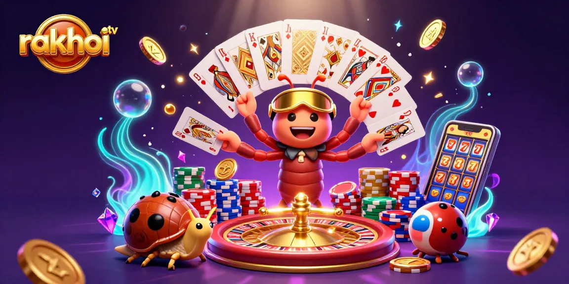 Experience thrilling gameplay with rakhoi tv featuring unique characters and vibrant casino elements.