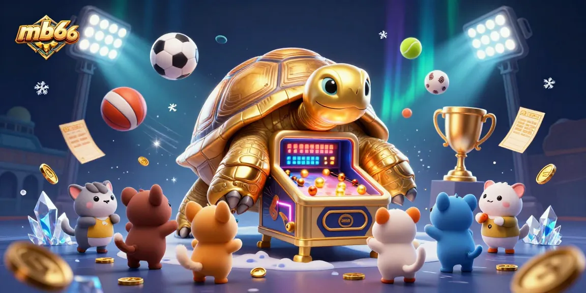 Engage in thrilling wagers at mb66 with dynamic sports balls and golden casino elements
