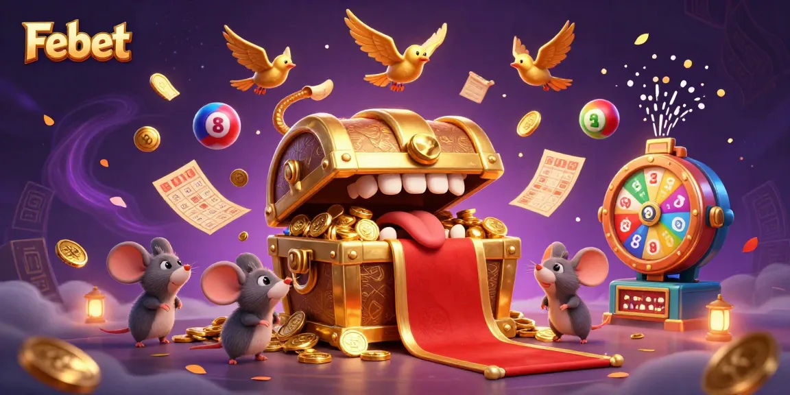Febet offers exciting experiences with vibrant lottery games and unique casino elements.