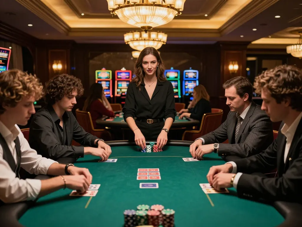 Experience strategic gameplay with đăng ký 33win at a high-stakes poker table in a luxury casino setting