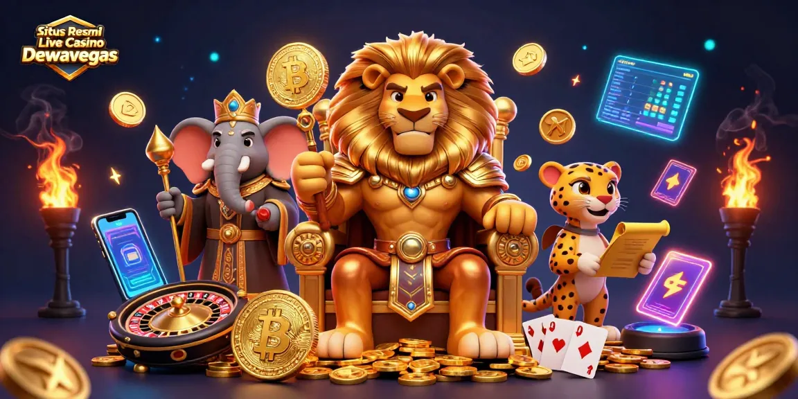 Join the excitement of Situs Resmi Live Casino Dewavegas with interactive games and a thrilling atmosphere.