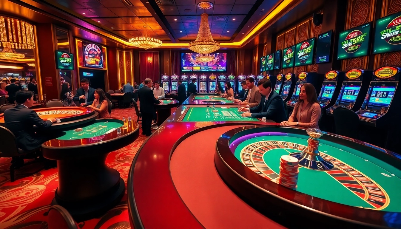 Experience high-stakes excitement at https://sc88e.com/ with players immersed in vibrant casino games.