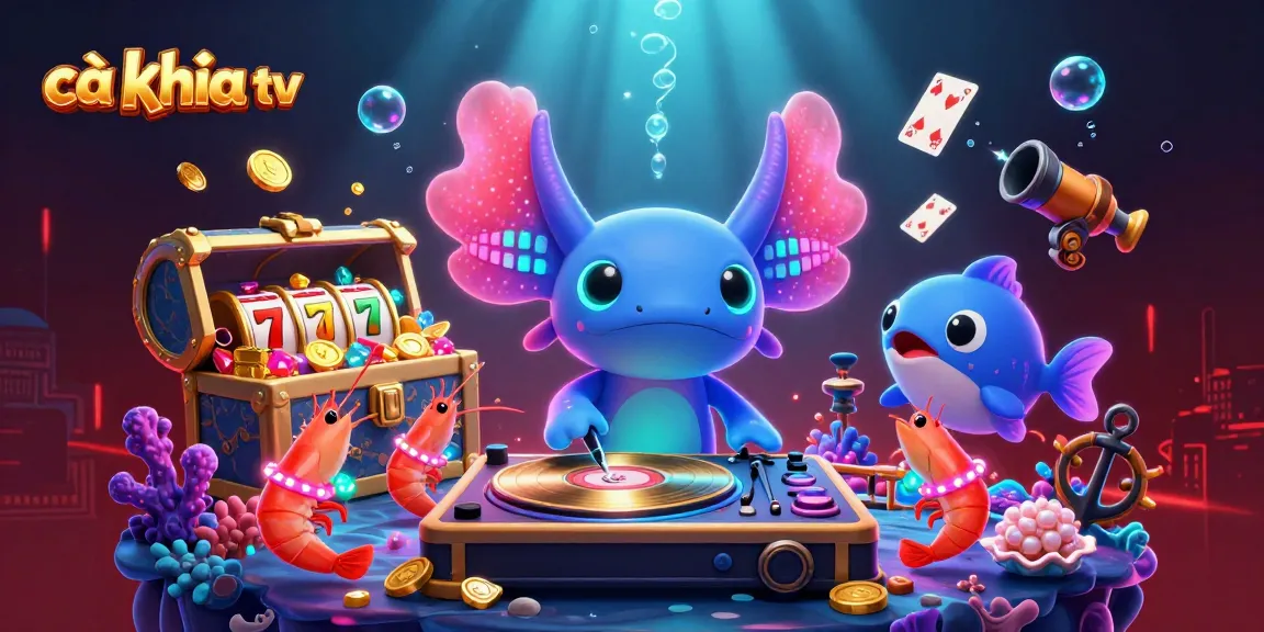 Experience thrilling slots at cà khịa tv featuring vibrant characters and rich underwater elements.