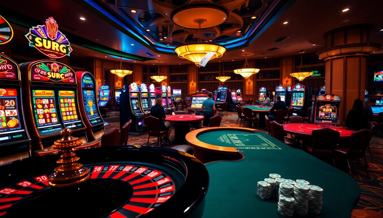 Experience the thrill of winning at ww88 with vibrant slot machines and energetic gaming tables.