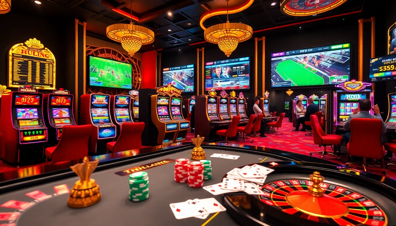 Players enjoying thrilling games at https://win678.art/, immersed in an exciting casino experience.