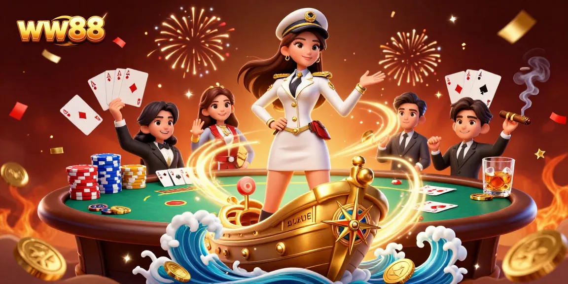 Experience thrilling gaming action at ww88 with captivating scenes of poker and excitement.