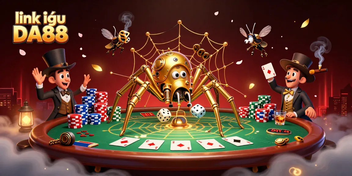 Experience thrilling gaming at link vào DA88 with this dynamic scene of high-stakes poker.