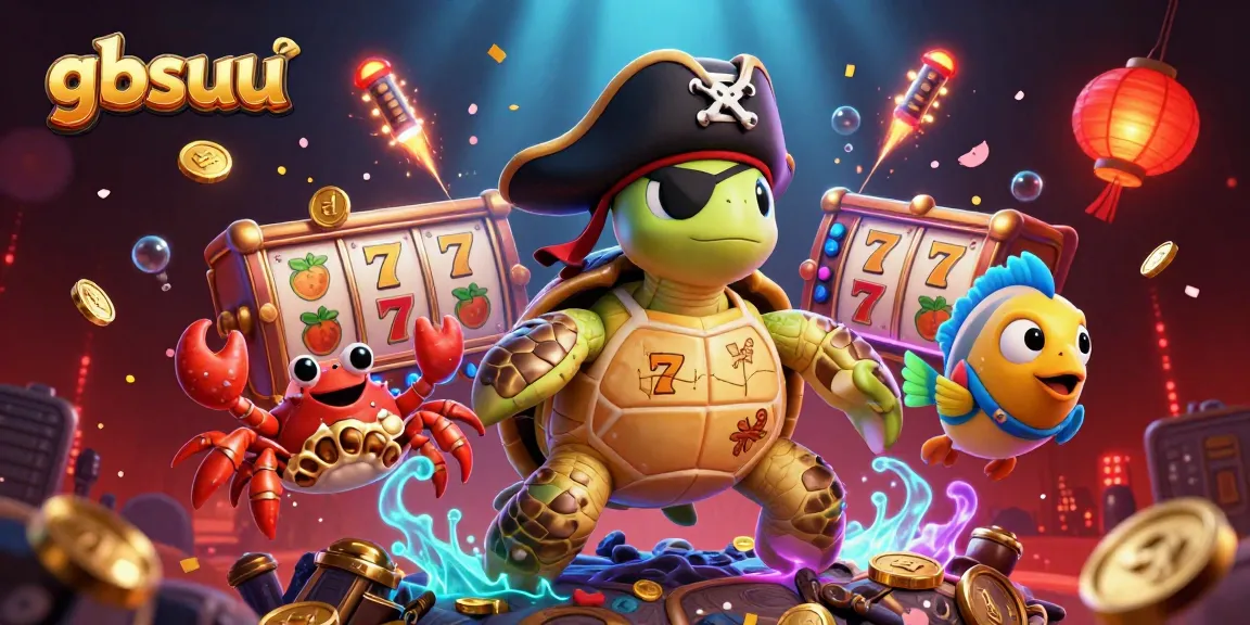 Experience the thrill of gbsuu gaming with vibrant casino elements and energetic characters.