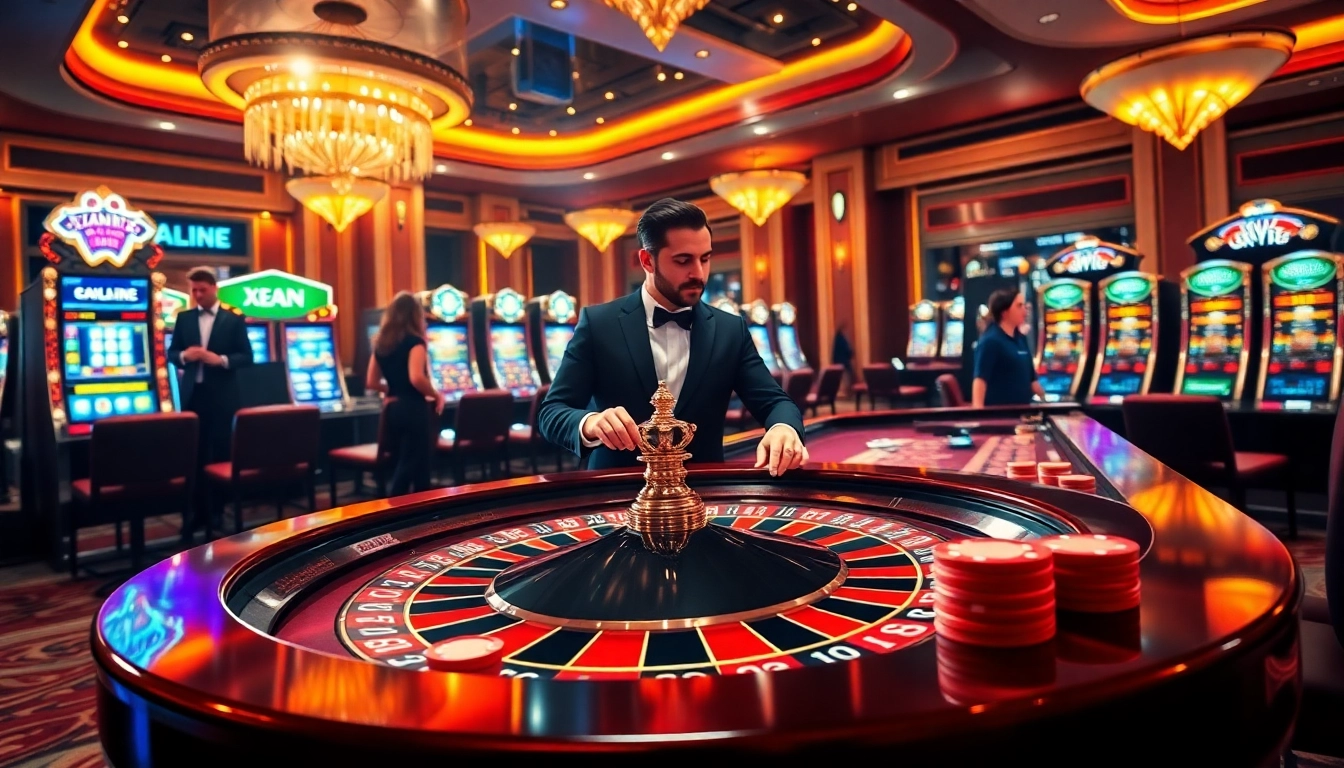 Experience the thrill of gambling at https://goal123.work/ with vibrant roulette tables and exciting casino action.