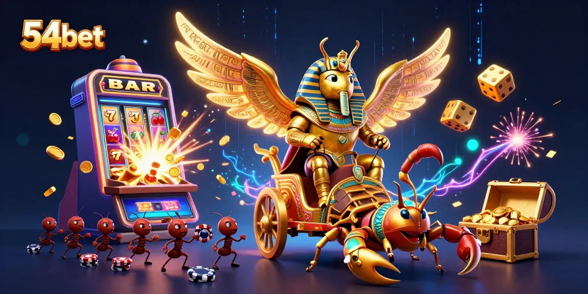 Experience the thrill of 54bet with exciting jackpots and vibrant casino elements!