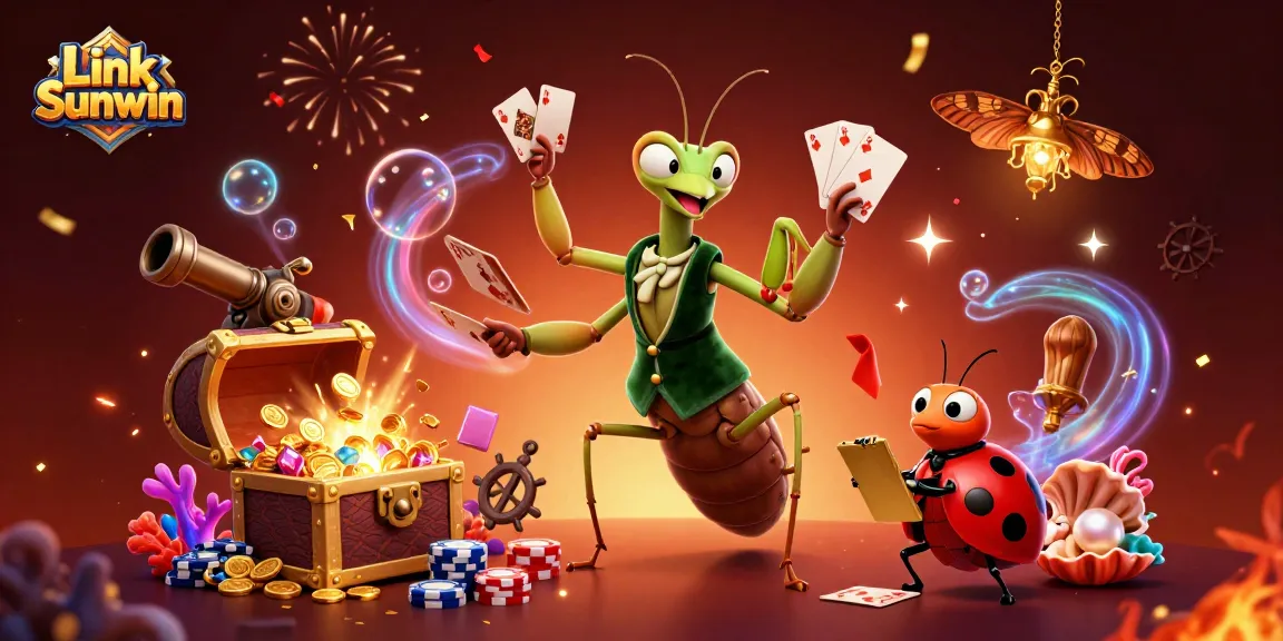Engage with Link Sunwin for thrilling casino experiences amidst vibrant 3D action.