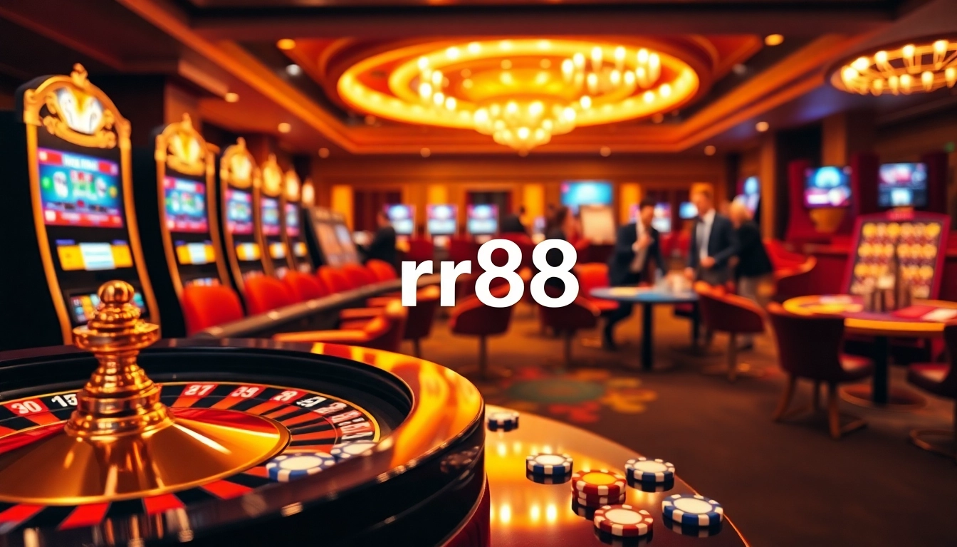 Experience the excitement of rr88 online casino with dynamic gaming action and elegant atmosphere.