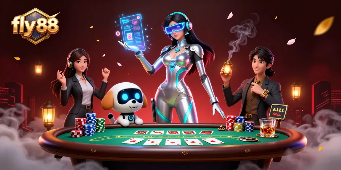 Join in the excitement of fly 88 poker with vibrant characters and dynamic gameplay.