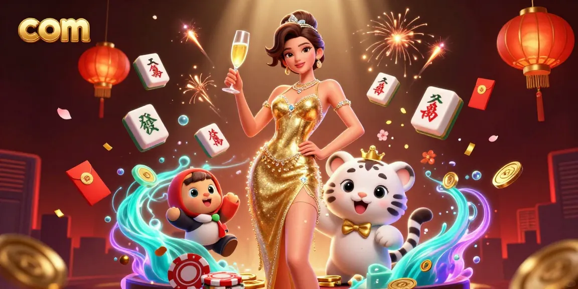 Experience ultimate fun at com, where glamorous gaming moments come alive amidst vibrant casino elements.