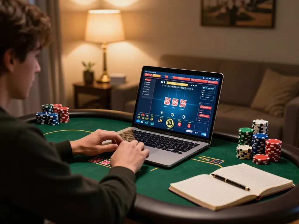 Engaging with online casino gaming at https://sc88.social/ from the comfort of home for a strategic gaming experience