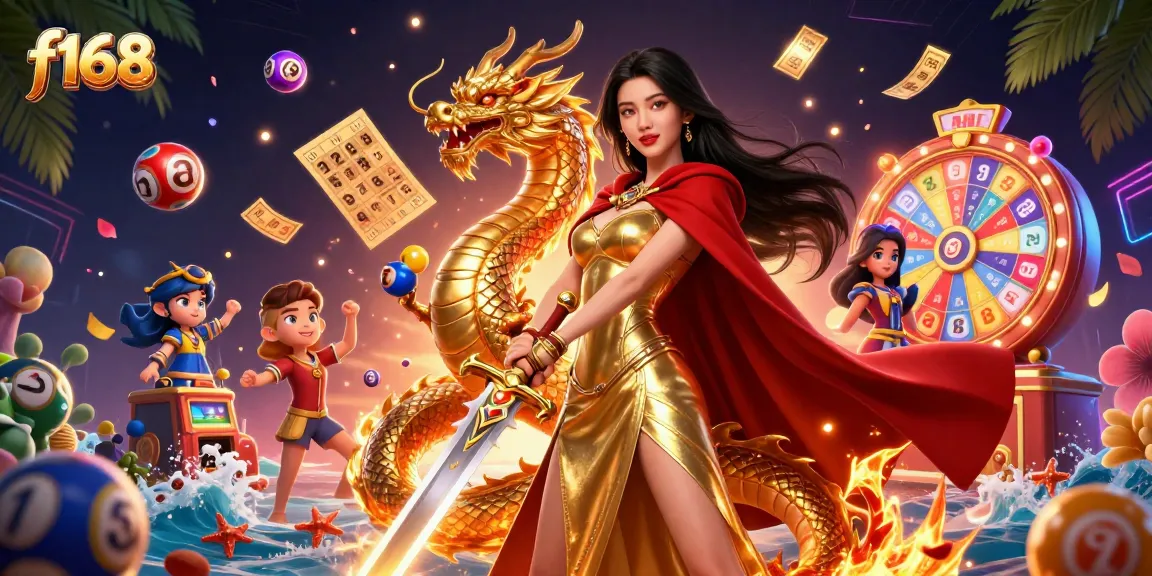 Win big at f168 with thrilling gaming action and dynamic lottery fun in a vibrant casino scene.