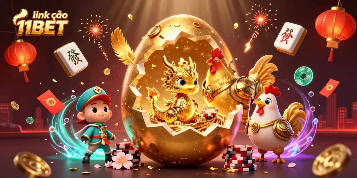 Place bets and win big with link vào 11BET featuring vibrant golden casino elements.