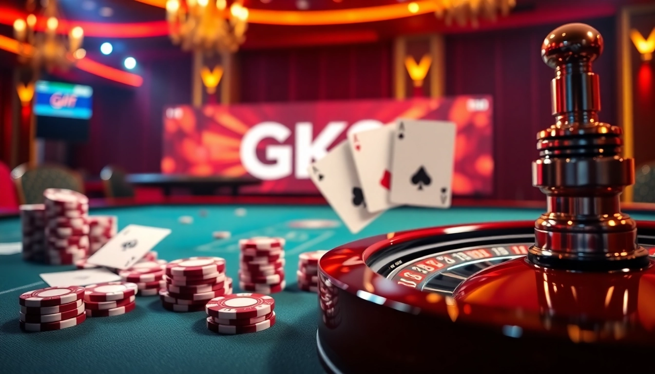 Experience the thrill of high-stakes gaming at https://gk88.toys/ with glamorous poker chips and suspenseful roulette.