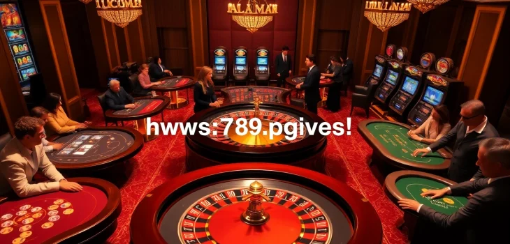 Experience thrilling gameplay at https://789p.gives/ with players enjoying roulette and poker in a lavish casino.