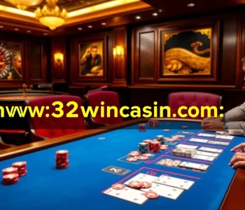 Experience high-stakes gaming at https://32wincasino.com/ with vibrant poker tables and thrilling action.