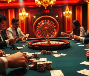 Experience the thrill of poker and roulette at https://bags168.com/ with players immersed in the game.